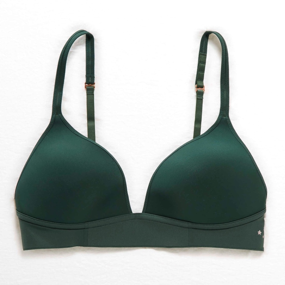 Aerie Wireless Lightly Lined Bra - Sycamore NWOT